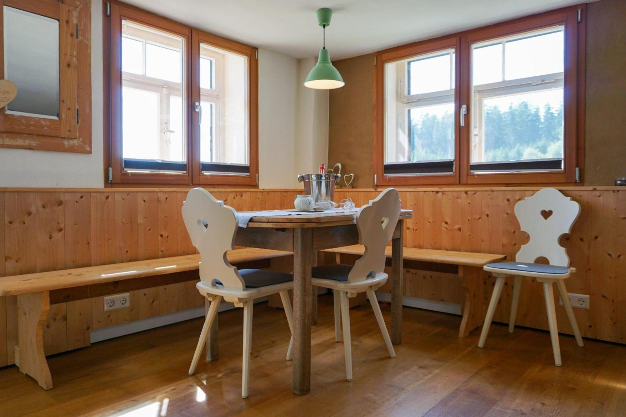 5Sterne Ferienwohnung Im Fachwerk Mit Bergblick In Alleinlage Und Grossem Garten, Infrarotkabine Humberg 外观 照片