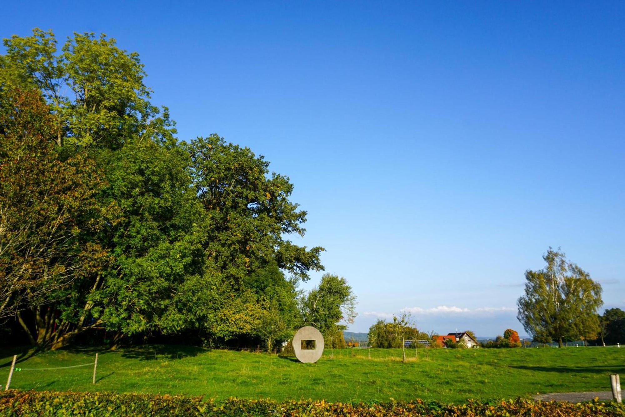 5Sterne Ferienwohnung Im Fachwerk Mit Bergblick In Alleinlage Und Grossem Garten, Infrarotkabine Humberg 外观 照片